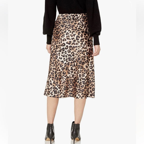 The Drop Women's Maya Silky Slip Skirt | L - Picture 3 of 9